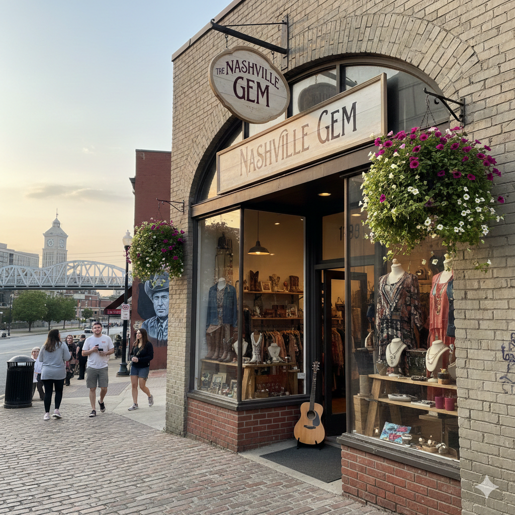 small boutique in the heart of nashville tennessee