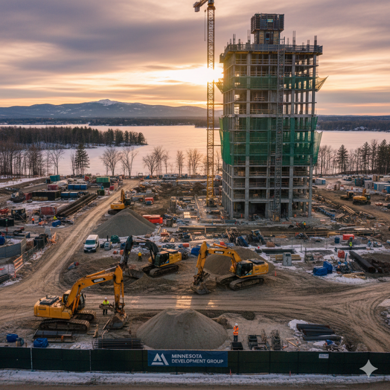 construction site in minnesota