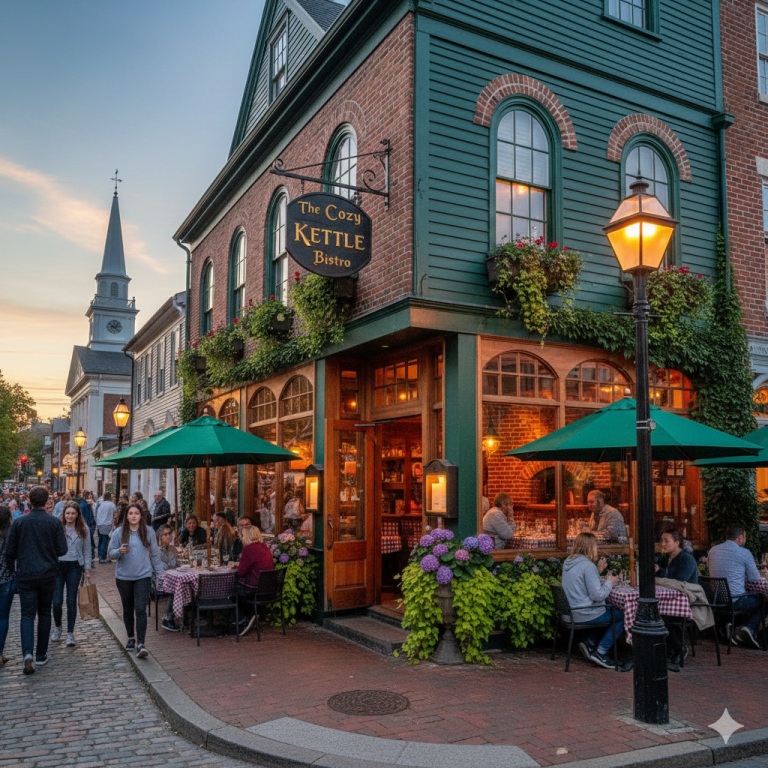 small restaurant in a popular area of connecticut