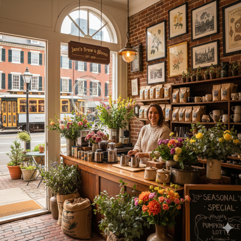coffee shop in the heart of philadelphia pennsylvania