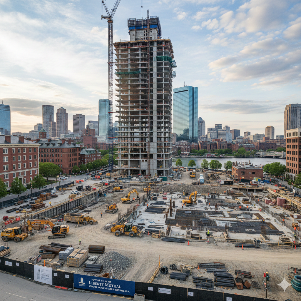 construction site in massachusetts