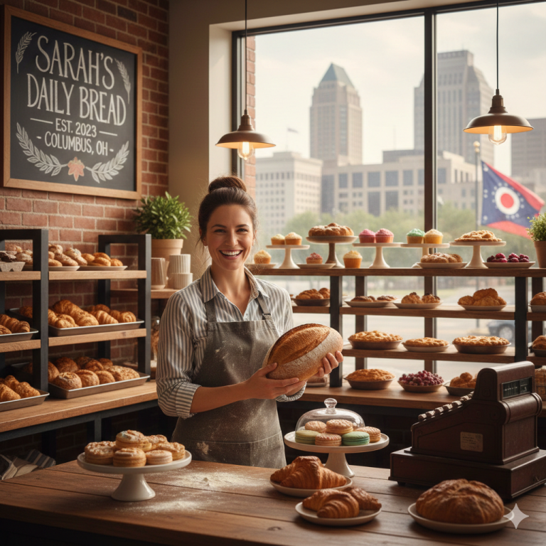 bakery owner in columbus ohio