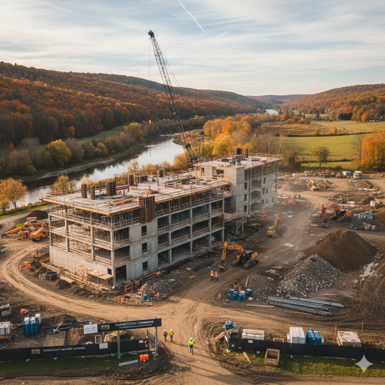 construction site in Connecticut