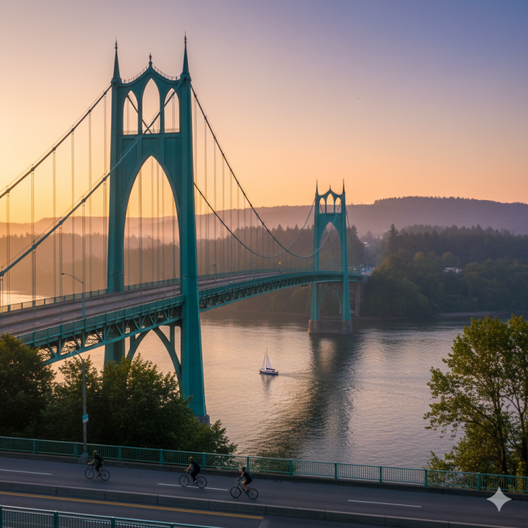 bridge in Portland, Oregon