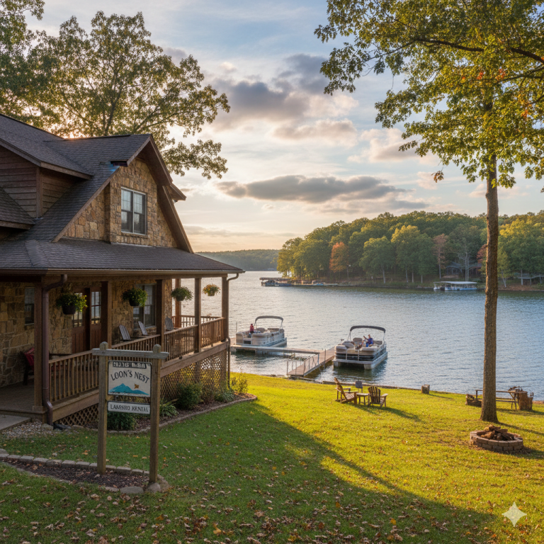 rental property in a lakeside community of missouri