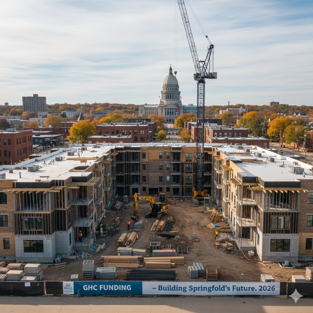construction site in springfield illinois