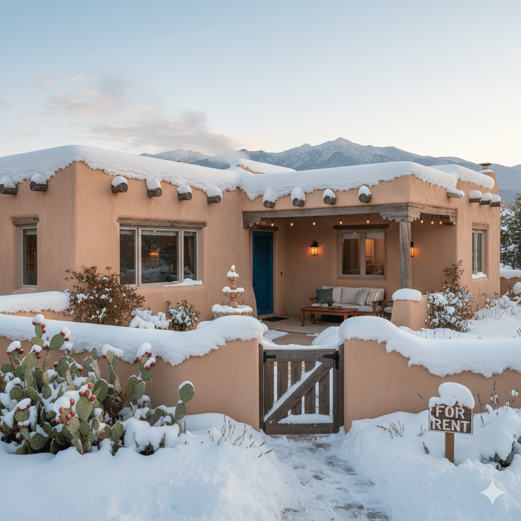 rental house in new mexico in the winter