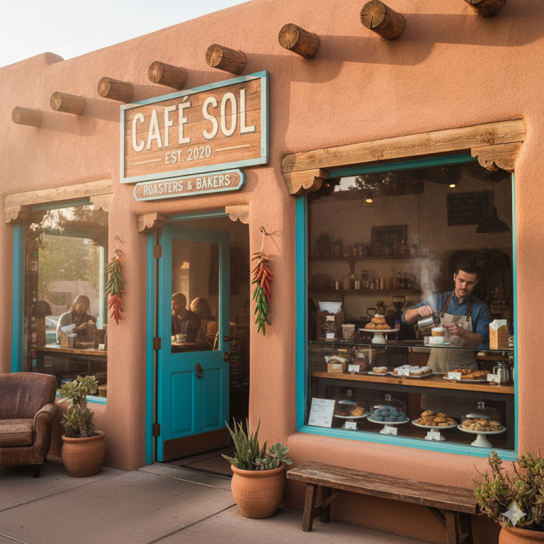 artisan coffee shop in sante fe new mexico