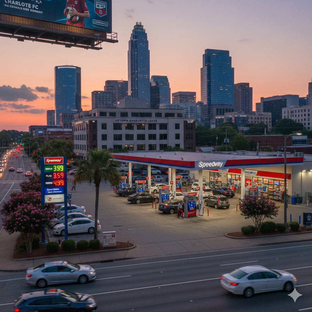 gas station in charlotte north carolina