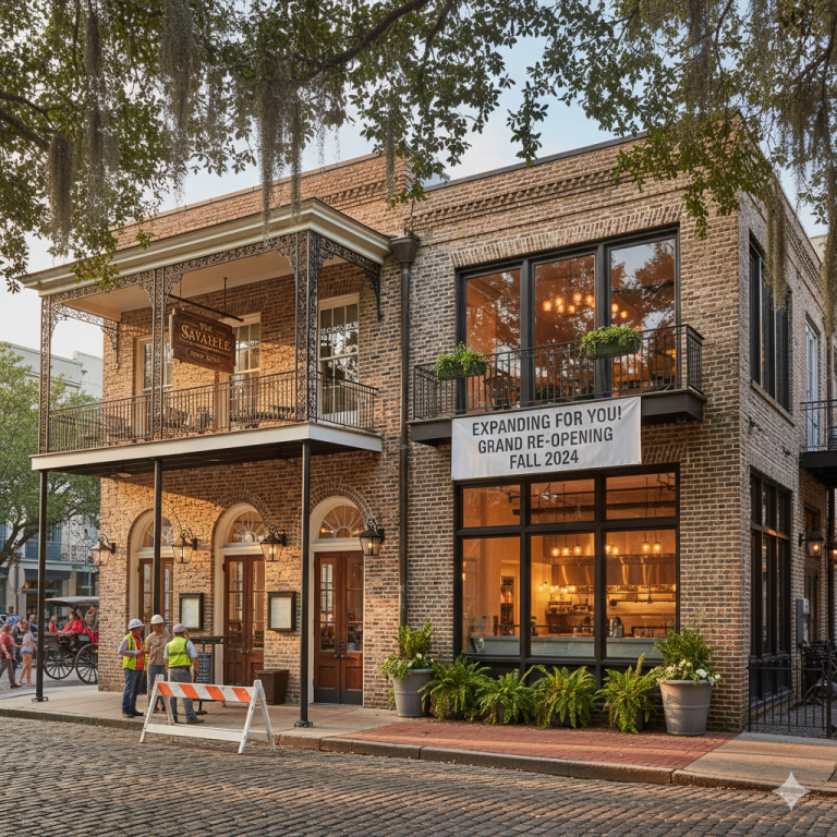 restaurant expansion in savannah georgia