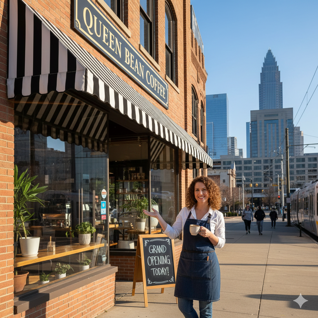 new cafe in downtown charlotte north carolina