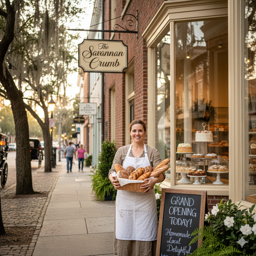 artisanal bakery in savannah georgia