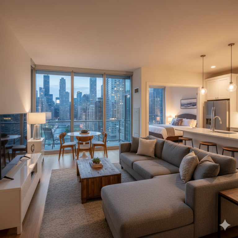 rental condo in downtown chicago