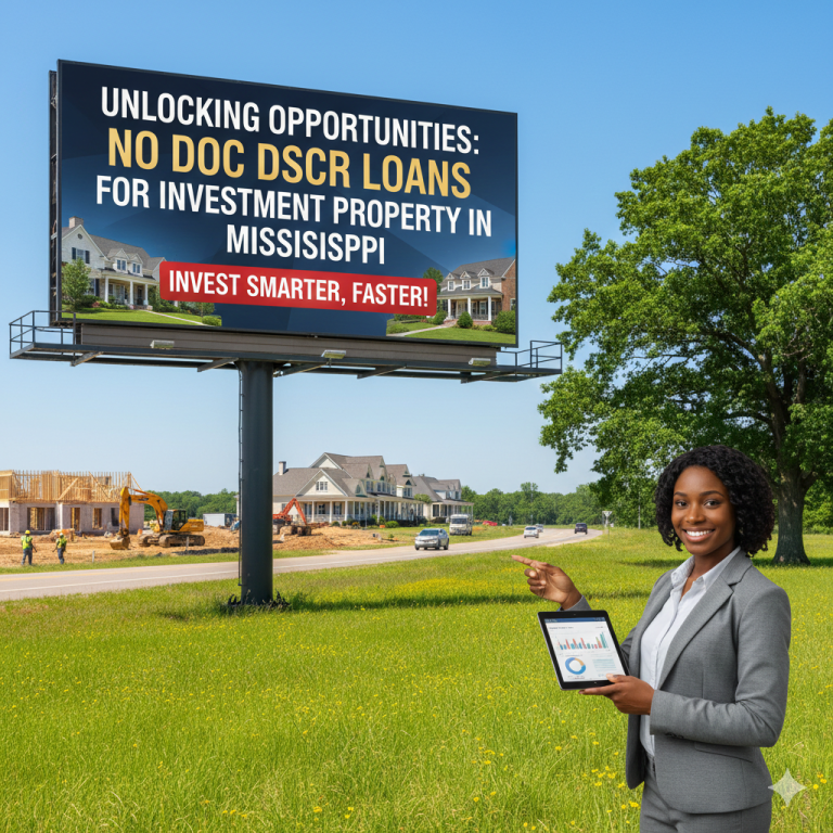 Unlocking Opportunities: No Doc DSCR Loans for Investment Property in Mississippi