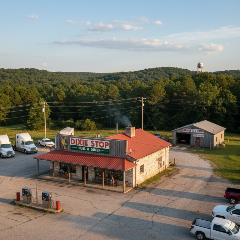 small truck stop in arkansas
